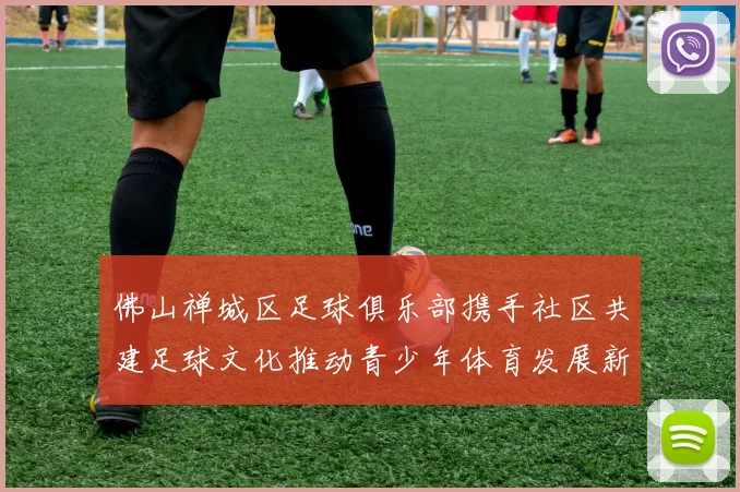 佛山禅城区足球俱乐部携手社区共建足球文化推动青少年体育发展新篇章